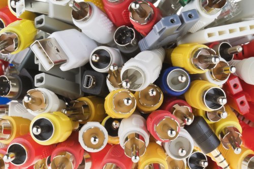 Completed flat clearance van departing a Vauxhall address